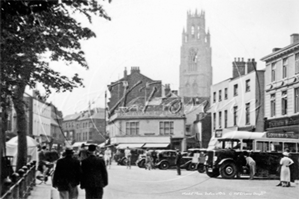 Picture of Lincs - Boston, Market Place c1930s - N3416