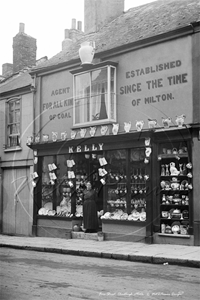 Picture of Devon - Chudleigh, Fore Street, Kelly Shop  c1900s - N3479