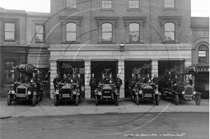 Picture of London, E - Westham, Fire Brigade and Station c1900s - N3535