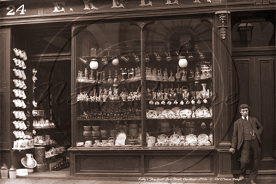 Picture of Devon - Chudleigh, Kelly family Shop, Fore Street  c1900s - N3548