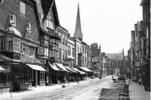 Picture of Wilts - Salisbury, High Street c1890s - N3643