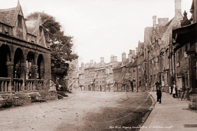 Picture of Glos - Chipping Campden, High Street c1900s - N3633