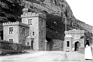 Picture of Wales - Conwy, Conwy Castle, Marine Drive c1890s - N3607