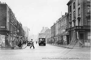 Picture of London - Westminster, Gillingham Street, Junction of Vauxhall Bridge Road c1937 - N3668
