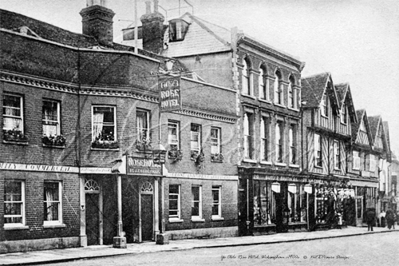Picture of Berks - Wokingham, Market Place, The Rose Hotel c1900s - N3704