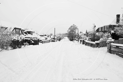 Snow Scene of Arthur Road, Wokingham in Berkshire take by Vince Chin on 6th January 2010