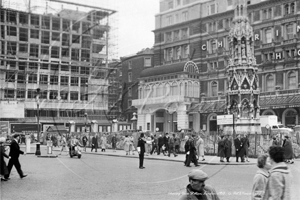 Charing Cross Station, Charing Cross in London c1958
