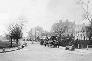 The Pavement, Clapham Common, Clapham in South West London c1900s