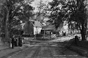 A street in Blisworth, Northamptonshire c1890s