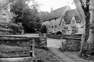 The Village, Bourton On The Water, Gloucester in Gloucestershire c1957