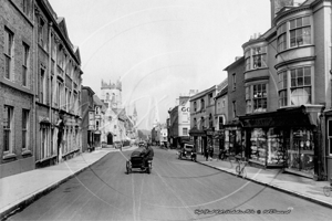 High Street West, Dorchester in Dorset c1920s