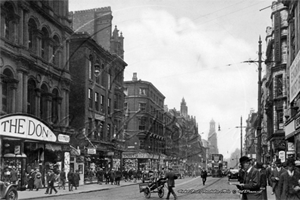 Picture of Lancs - Manchester, Market Street c1930s - N4260