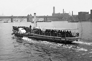 Picture of London - The Thames, Duke of Cambridge Steamer c1890s - N4300