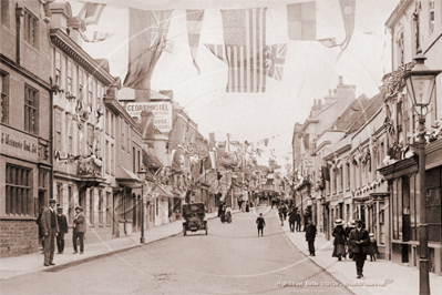 Picture of Sussex - Battle, High Street c1910s - N4372