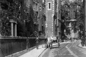 Picture of Berks - Eton, Keats Lane, Eton College c1895 - N4453