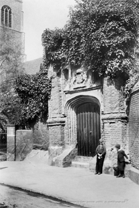 Picture of Suffolk - Ipswich, Wolsey's Gate c1893 - N4498