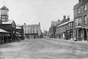 Market Square, Potton in Bedfordshire c1900s