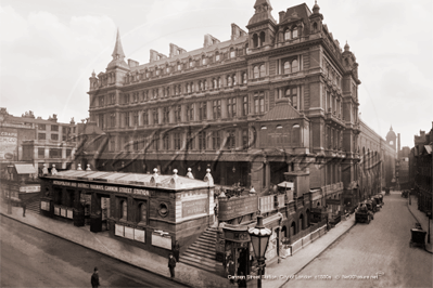 Cannon Street Station, Cannon Street, in the City of London c1880s
