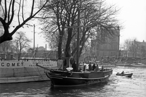 Comet Steam Ship, Little Venice, Paddington in West London c1960s