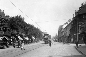 Mansfield Road, Nottingham in Nottinghamshire c1910s