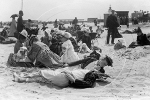 The Beach, Great Yarmouth in Norfolk c1892