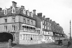 Picture of Sussex - Worthing, Marine Parade, Burlington Hotel c1910s - N4645