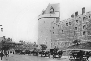 Curfew Tower, Windsor Castle, Windsor in Berkshire c1900s