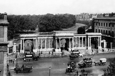 Picture of London - Hyde Park Corner c1900s - N5080