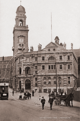 Picture of Kent - Chatham, Town Hall c1900s - N5115