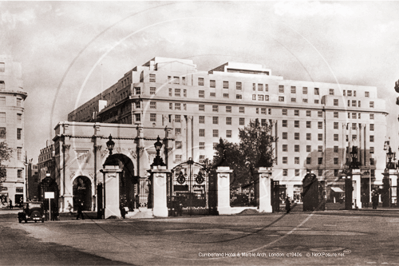 Cumberland Hotel, Marble Arch in Central London c1940s