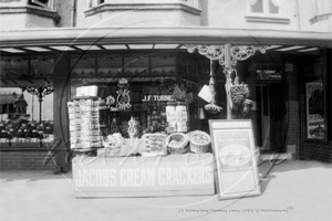 J F Turners Shop, Cleveley in Lancashire c1904