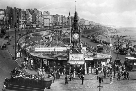The Aquarium and Marina Parade, Brighton in Sussex c1920s