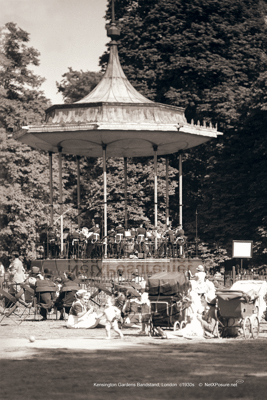 Picture of London - Kensington Gardens Bandstand c1930s - N145